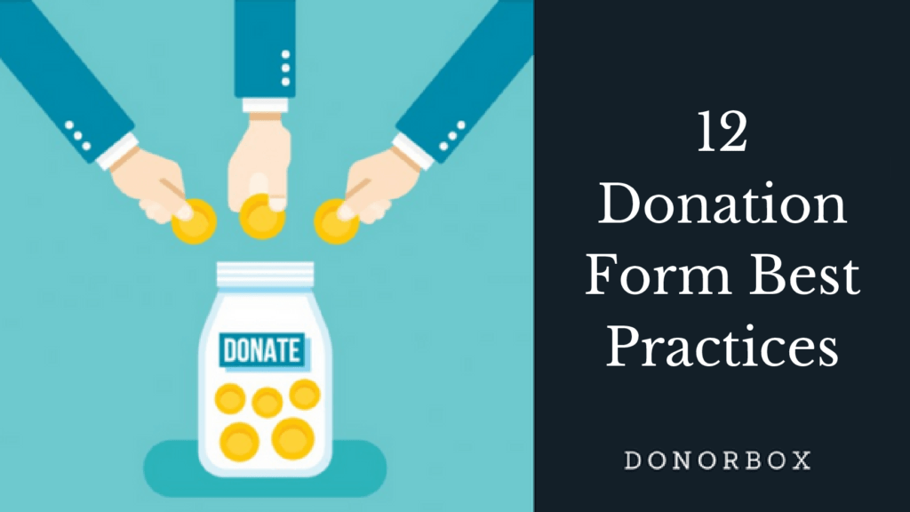 12 Donation Form Best Practices to Inspire Your Online Fundraising