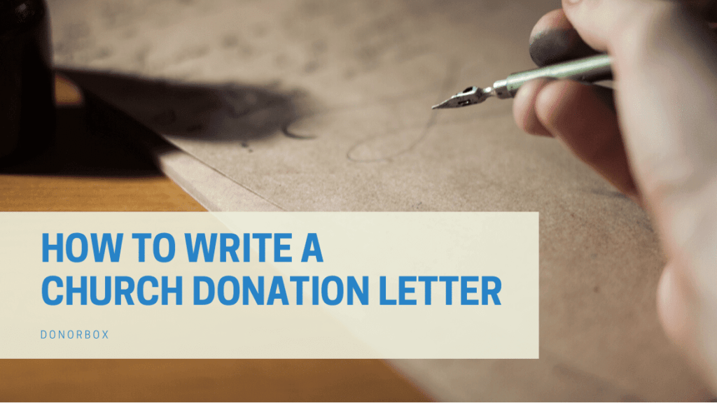 How To Write Effective Church Donation Letters | Essential Tips, Samples