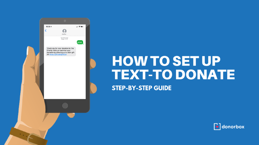 How to Set Up Text-to-Donate | Step-by-Step Guide