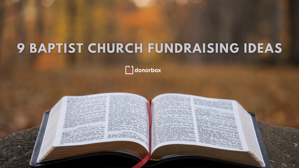 9 Baptist Church Fundraising Ideas That Work Wonders