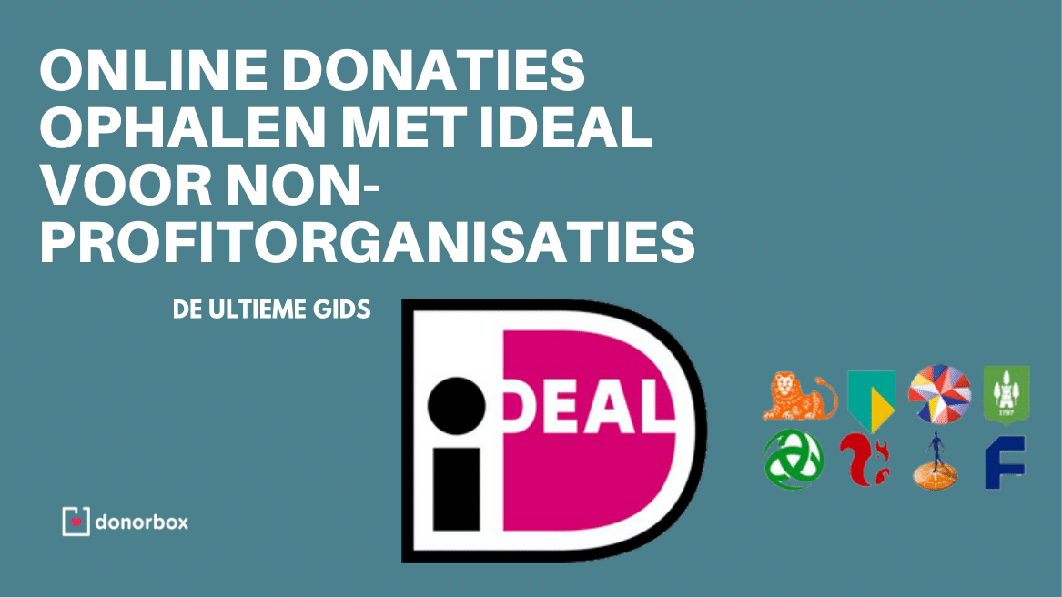 Online donaties ophalen met iDeal voor non-profitorganisaties